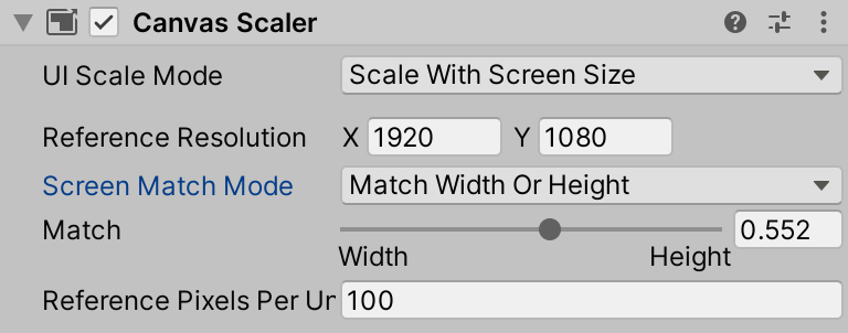 Scale With Screen Size
