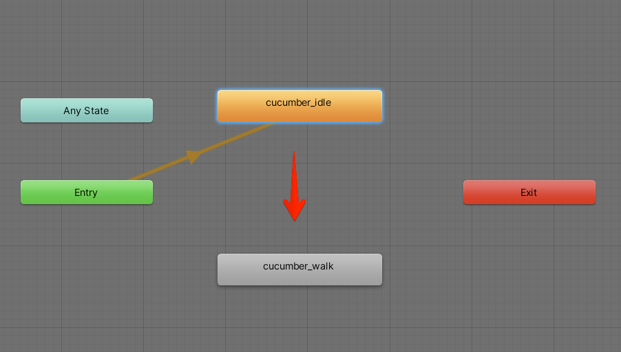 Change default animation in Unity 1